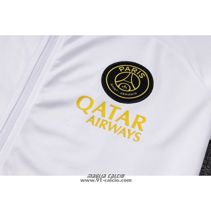 Tuta da Track Giacca
 Paris Saint-Germain Jordan Bambino
 2023-2024 Bianco
